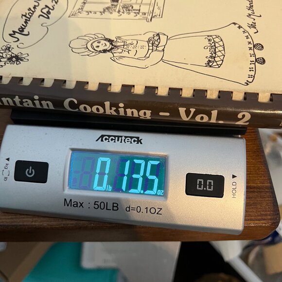 Mountain Cooking Vol 2 Cookbook United Methodist Women Georgia 1984 Spiral - Picture 10 of 10